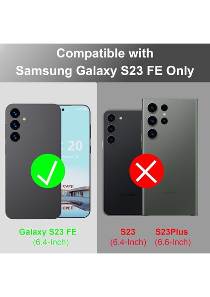 Galaxy S23 Fe Kılıf 3D Kamera Korumalı Kenarları Renkli Silikon Arkası Mat Şeffaf fiyatları