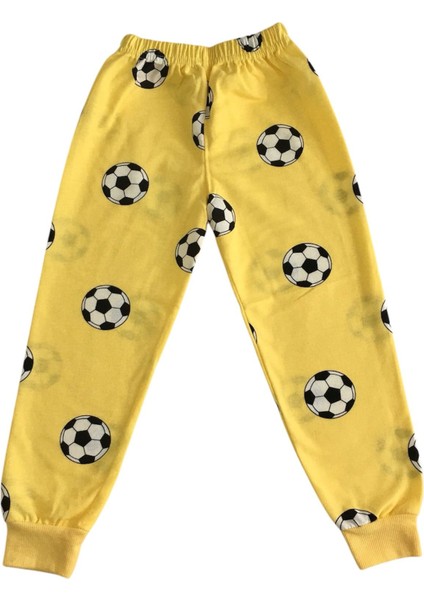 Erkek Çocuk Futbol Topu Baskılı Mevsimlik Pijama Takım fiyatları