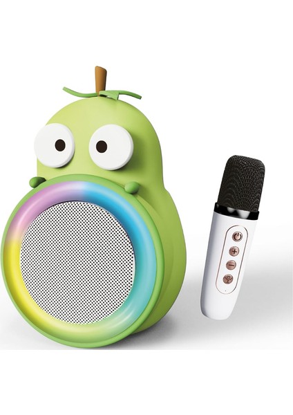 20W 2400 Mah Karaoke Mikrofonlu Ledli Bluetooth Hoparlör BTS-251