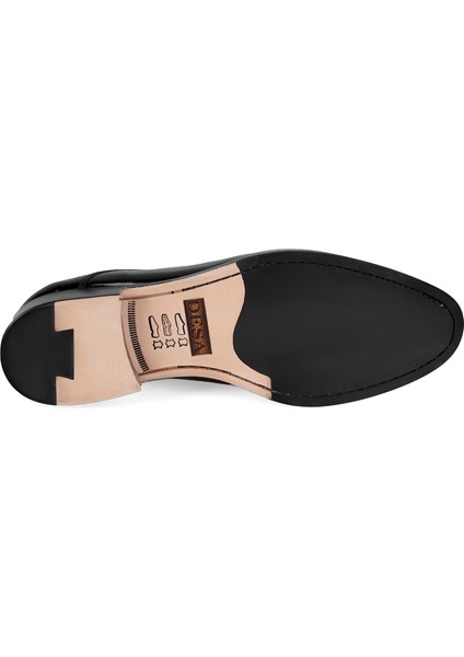 Demira Siyah Erkek Klasik Ayakkabı fırsatları