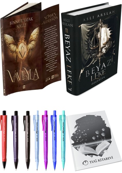 Beyaz Leke 2 / Özgürlük (Ciltli) ve Vaveyla 1 Sönmüş (Ciltli) (2'li Set)