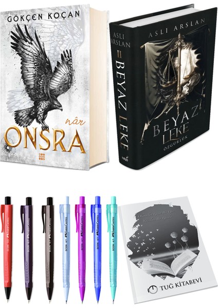 Beyaz Leke 2 / Özgürlük (Ciltli) ve Onsra Nar (Ciltli) (2'li Set)