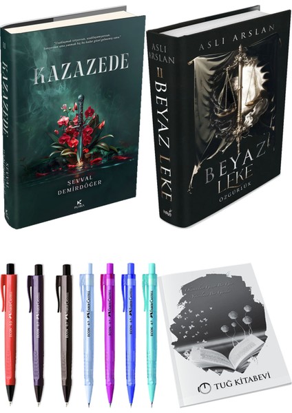 Beyaz Leke 2 / Özgürlük (Ciltli) ve Kazazede 2 (Ciltli) (2'li Set)