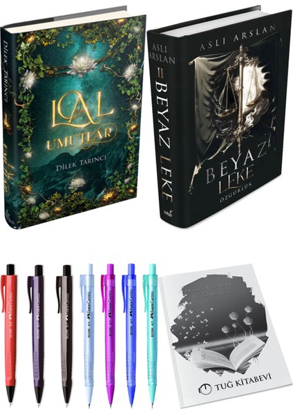 Beyaz Leke 2 / Özgürlük (Ciltli) ve Lal Umutlar 1 (Ciltli) (2'li Set)