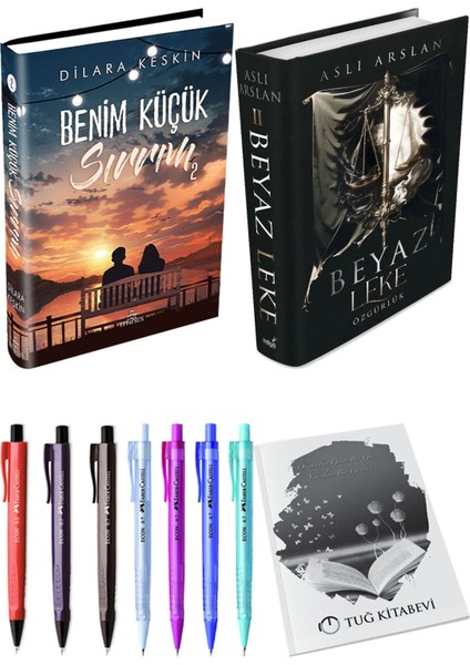 Beyaz Leke 2 / Özgürlük (Ciltli) ve Benim Küçük Sırrım 2 (Ciltli) (2'li Set)