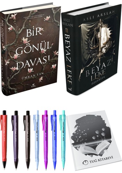 Beyaz Leke 2 / Özgürlük (Ciltli) ve Bir Gönül Davası (Ciltli) (2'li Set)