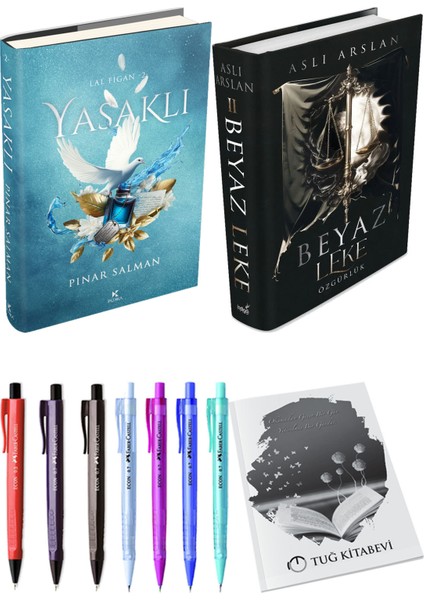 Beyaz Leke 2 / Özgürlük (Ciltli) ve Yasaklı (Ciltli) (2'li Set)