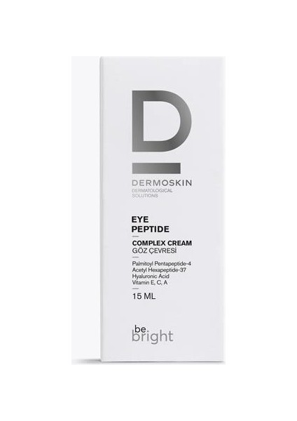 Be Bright Göz Çevresi Peptit Kompleks Krem 15 ml