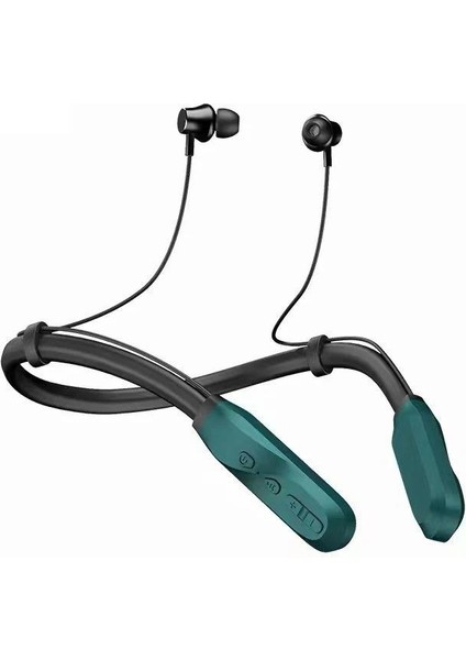 I35 Kulaklık Bluetooth 5.1 Kulaklık Spor Kulakiçi Için Dahili Mikrofon Boyun Bandı Kulaklık Stereo Kulakiçi Kulaklık Koşu
