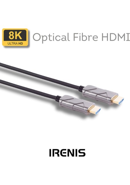 Irenıs 10K Optik HDMI Kablo