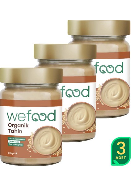 Organik Tahin 300 gr 3'lü 8683347030750