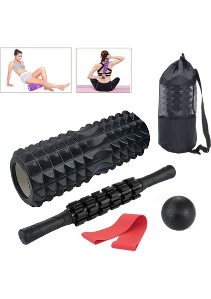 Yuekeda-Yarımay Boş Köpük Silindir Yoga Sütun Seti, 45CM (Yurt Dışından) fiyatları