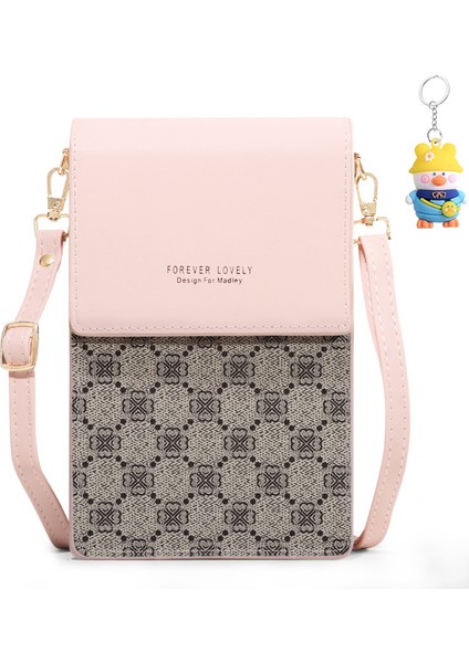 Moda Bayan Telefon Çantası Moda Çapraz Omuz Küçük Omuz Çantası Çok Fonksiyonlu Cep Telefonu Çantası (Yurt Dışından)