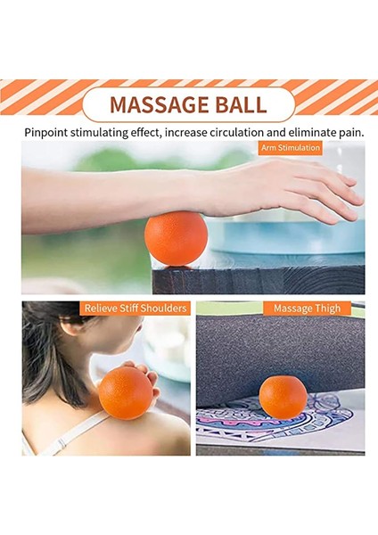 Yuekeda-6 Adet/takım Içi Boş Köpük Şaft Yoga Sütun Seti, 45CM (Yurt Dışından)