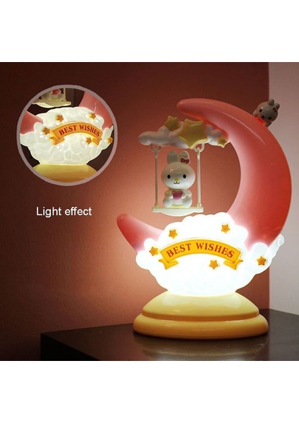 Yuekeda-Goong Karikatür Ay Masa Lambası, Fiş: Ab Fişi (Yurt Dışından) indirimleri