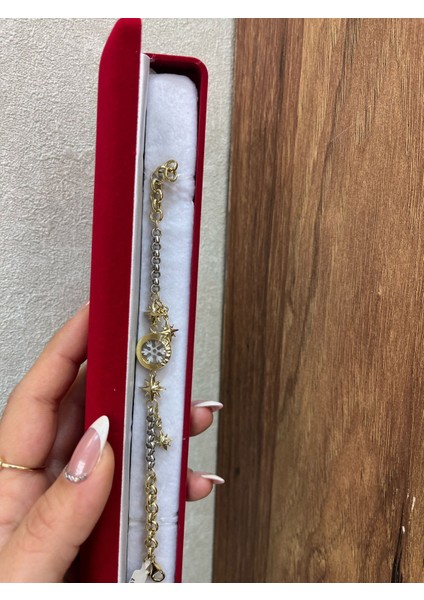 Yıldız 14K Altın Bileklik fırsatları