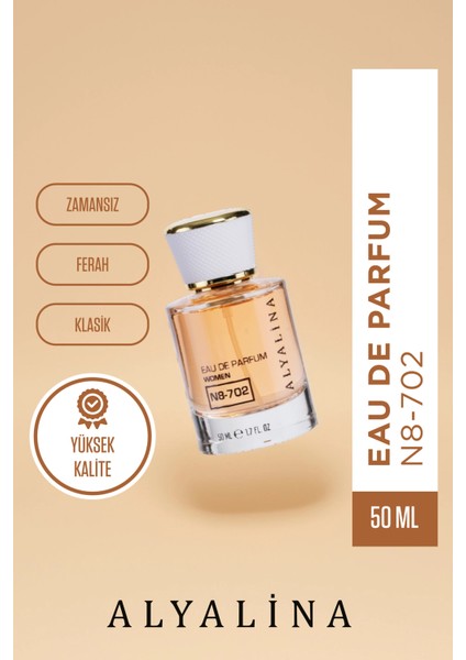 Eau De Parfum Women N8-702 50 ml modelleri