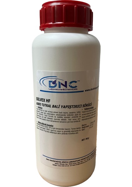 Tutkal Sökücü Bally Reçine Halıflex Tutkalı Çözücü Solvex HF-700 Gram
