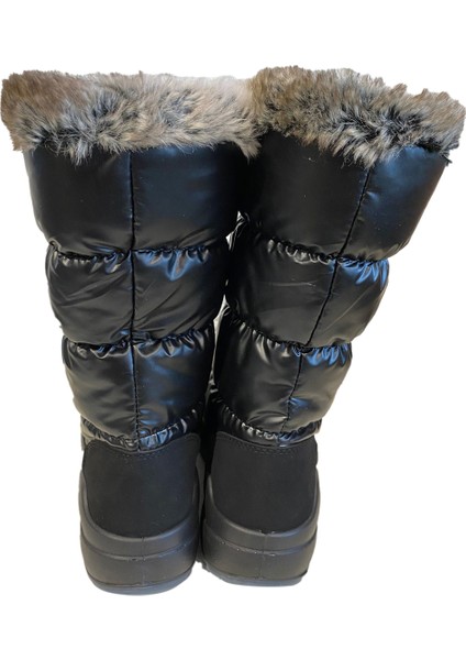 Kadın Bot (Kar) 6368 22J Jacalu Textile Upper And Synt Leather-Pu Sole Black modelleri