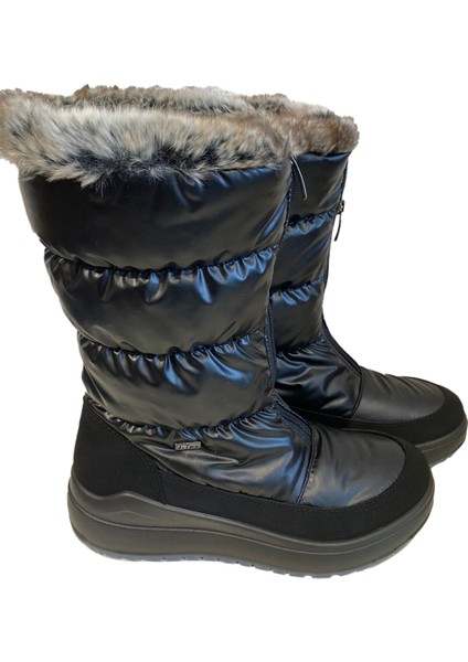 Kadın Bot (Kar) 6368 22J Jacalu Textile Upper And Synt Leather-Pu Sole Black fırsatları