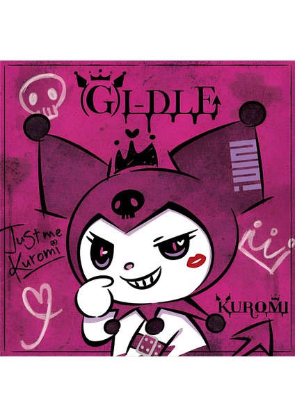 Bad Kuromi Ütü ile Yapışan Dtf Baskı