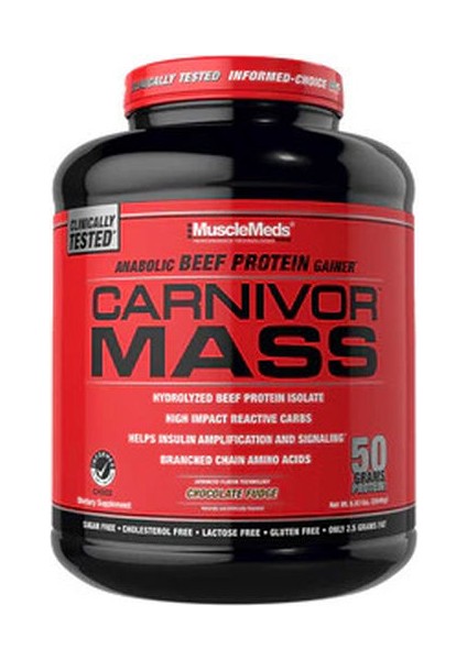 Carnivor Mass Beef Protein Isolate Gainer 2674 gr fiyatları
