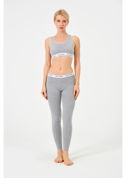 Kadın Sporcu Tayt Büstiyer Takım