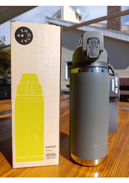 Camping Çelik Termos Matara 750ML Yeşil modelleri