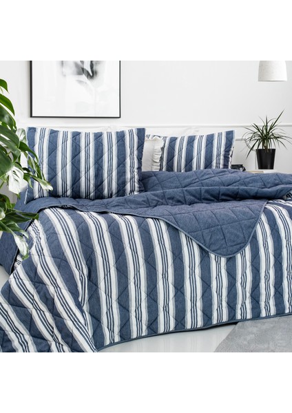 Home Infinity Çift Kişilik Complete Set 4 Parça-Indigo
