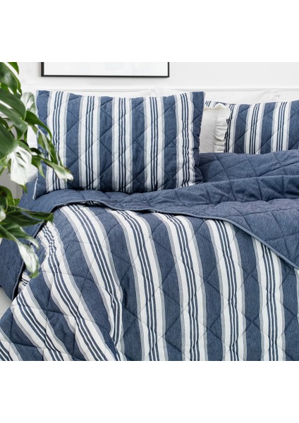 Home Infinity Çift Kişilik Complete Set 4 Parça-Indigo