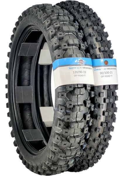 120/90-19 ve 90/100-21 Enduro Lastik Takımı