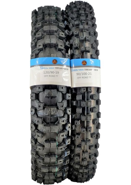 120/90-19 ve 90/100-21 Enduro Lastik Takımı