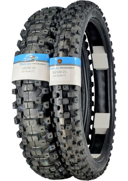 120/90-19 ve 90/100-21 Enduro Lastik Takımı