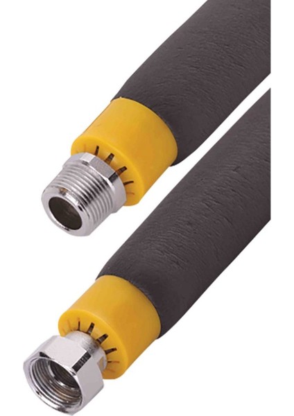 Ifm Endüstri 3/4''-3/4'' Fan Coil Bağlantı Hortum Flexi - Izoleli-Örgüsüz- Nipel x Rekor Bağlantılı -50 cm