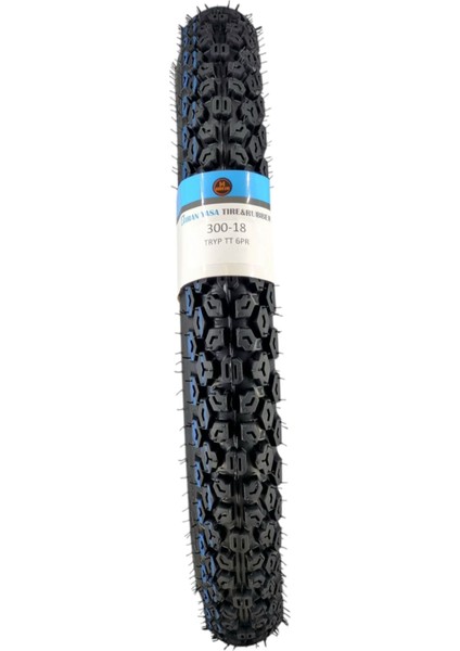 IRAN YASA TIRE & RUBBER ARORA AR, MONDIAL, KANUNI 125 TOURING, CG125, 300-18 TT Tubetype Lastik