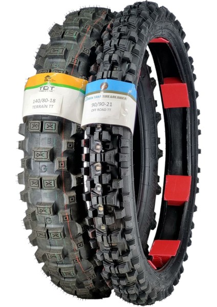IRAN YASA TIRE & RUBBER YAMAHA VR, KTM, BETA RR250, 140/80-18 TT Ve 90/90-21 TT Enduro Lastik Seti modelleri
