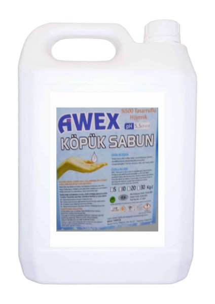Köpük Sabun 5 Litre