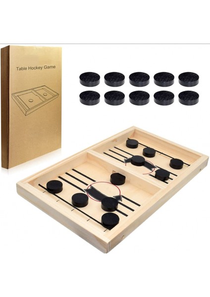 Süper Hızlı Sling Puck Oyunu, Çocuklar ve Yetişkinler Için Taşınabilir Masa Hokeyi Oyunu, Masaüstü Sapan Oyunları (Yurt Dışından)