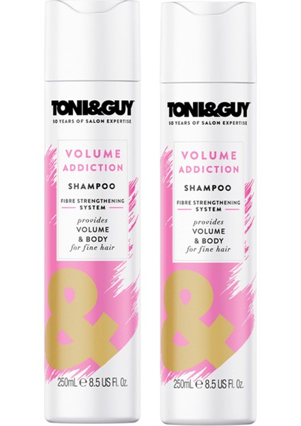 Volume Addiction Ince Telli Saçlar Için Hacim Veren 2'li Şampuan Seti 250 ml