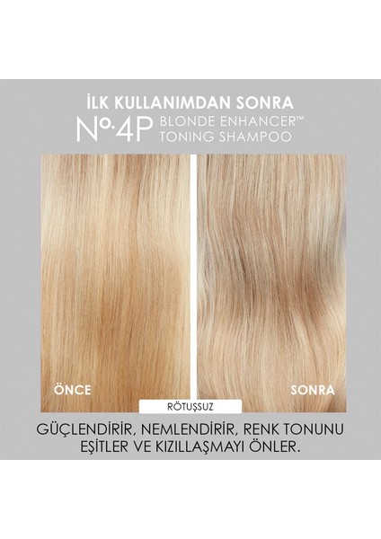 NO4P Blonde Enhancer Toning Shampoo indirimleri