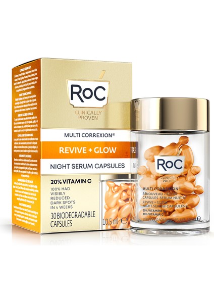 Multi Correxion Renewal + Radiance Cilt Aydınlatıcı Kapsül Serum 30 Adet