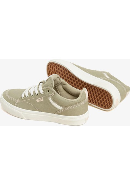 Seldan Kadın Krem Günlük Sneaker.-