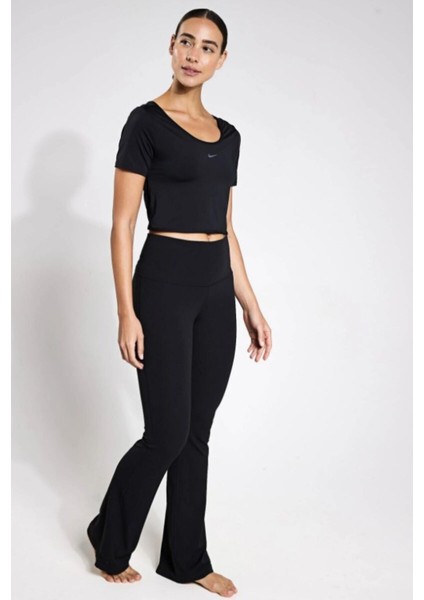 One Dri-Fit Twist Kadın Siyah Crop T-Shirt indirimleri