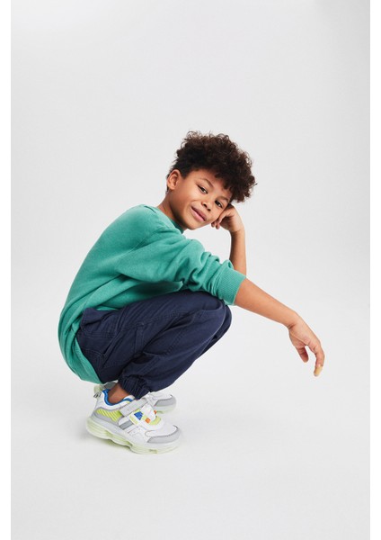 Bosa Basic Unisex Okul Öncesi Beyaz Spor Ayakkabı