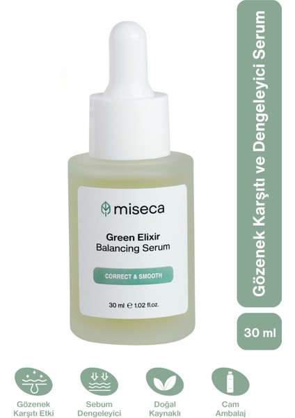 Green Elixir Gözenek Karşıtı Ve Dengeleyici Serum 30 ml