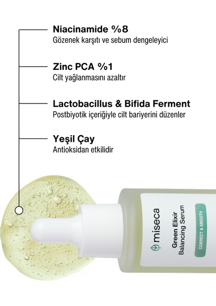Green Elixir Gözenek Karşıtı Ve Dengeleyici Serum 30 ml