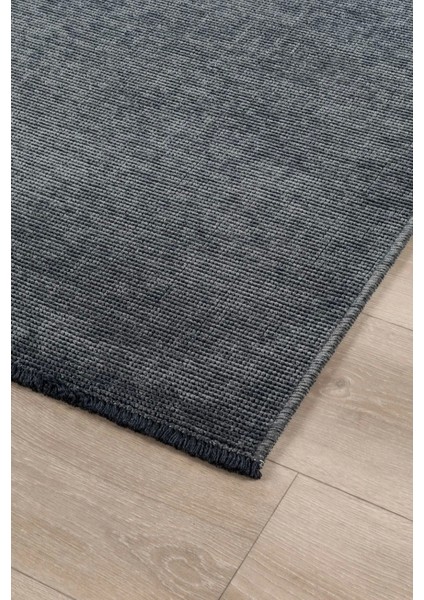 Troy Yıkanabilir Kaydırmaz, Pamuk Dokuma, Premium Salon&mutfak&yemek Odası Kilimi Antrasit fiyatları