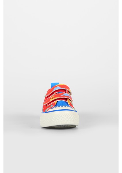 Done Desenli Unisex Okul Öncesi Kırmızı Sneaker