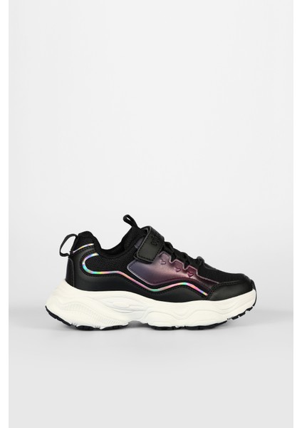 Teide Basic Erkek Çocuk Siyah Spor Ayakkabı