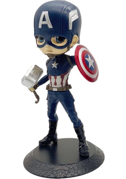 Avengers Animasyon Modelinin Büyük Kafa Versiyonu Dekoratif Süsler (Yurt Dışından)
